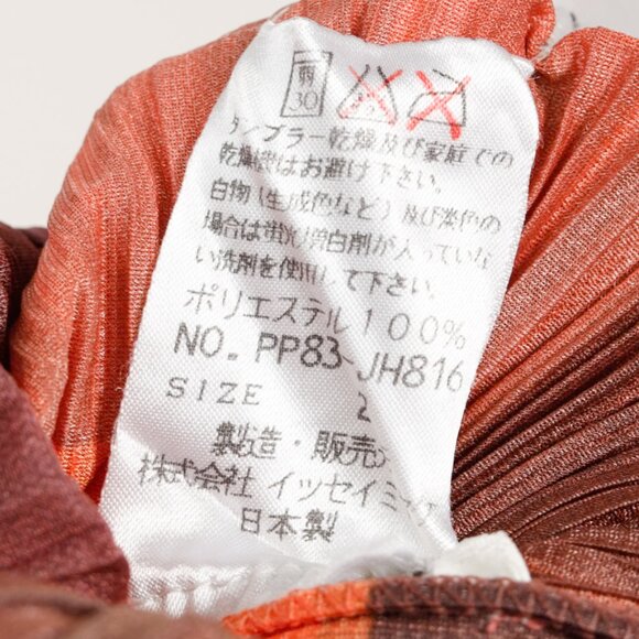 Pleats Please Issey Miyake Archival Multicolour Gradient Squares Dress - Picture 8 of 8